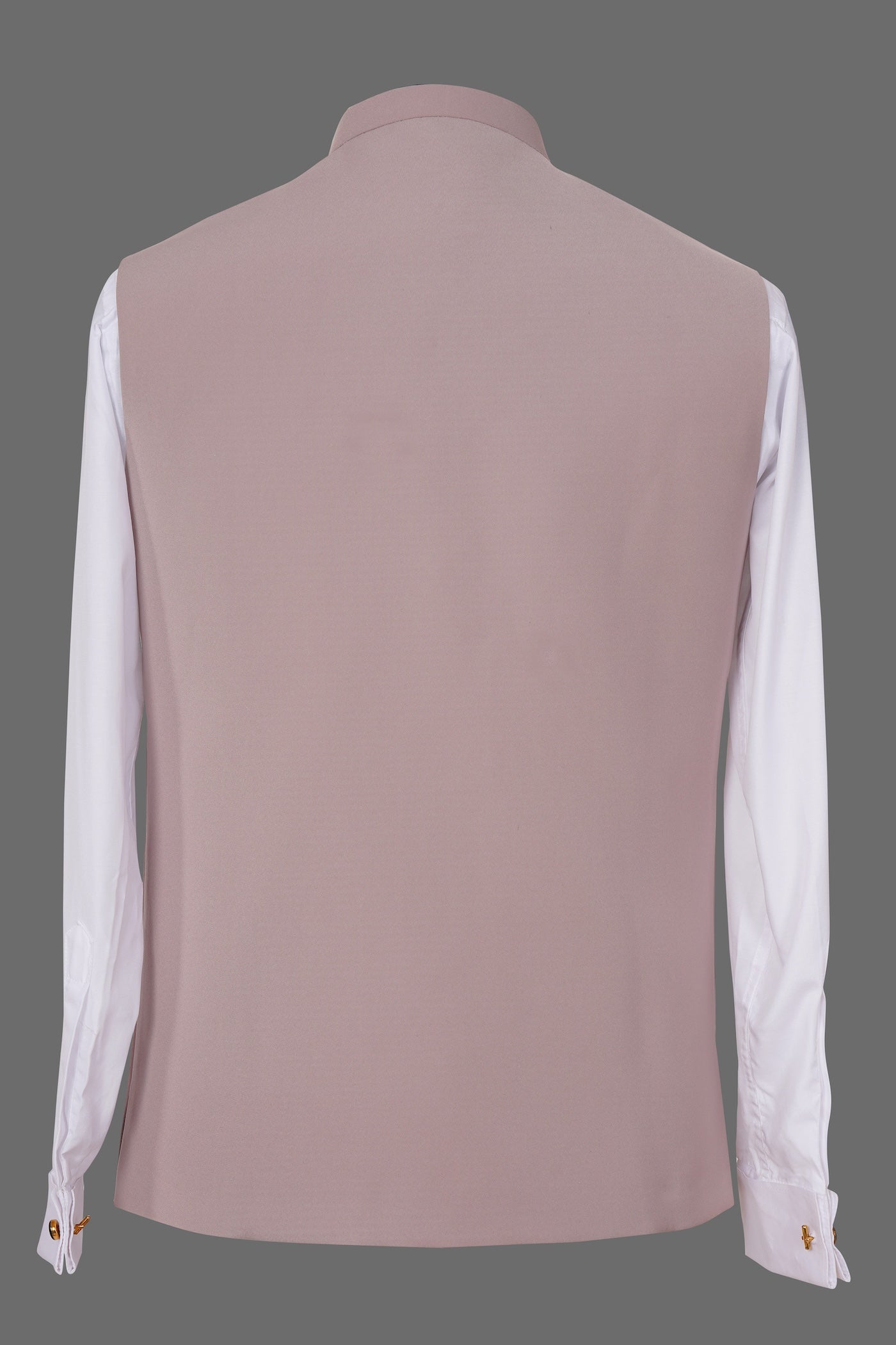 Light Pink Solid Nehru Jacket for Men | Premium Indian Ethnic Waistcoat