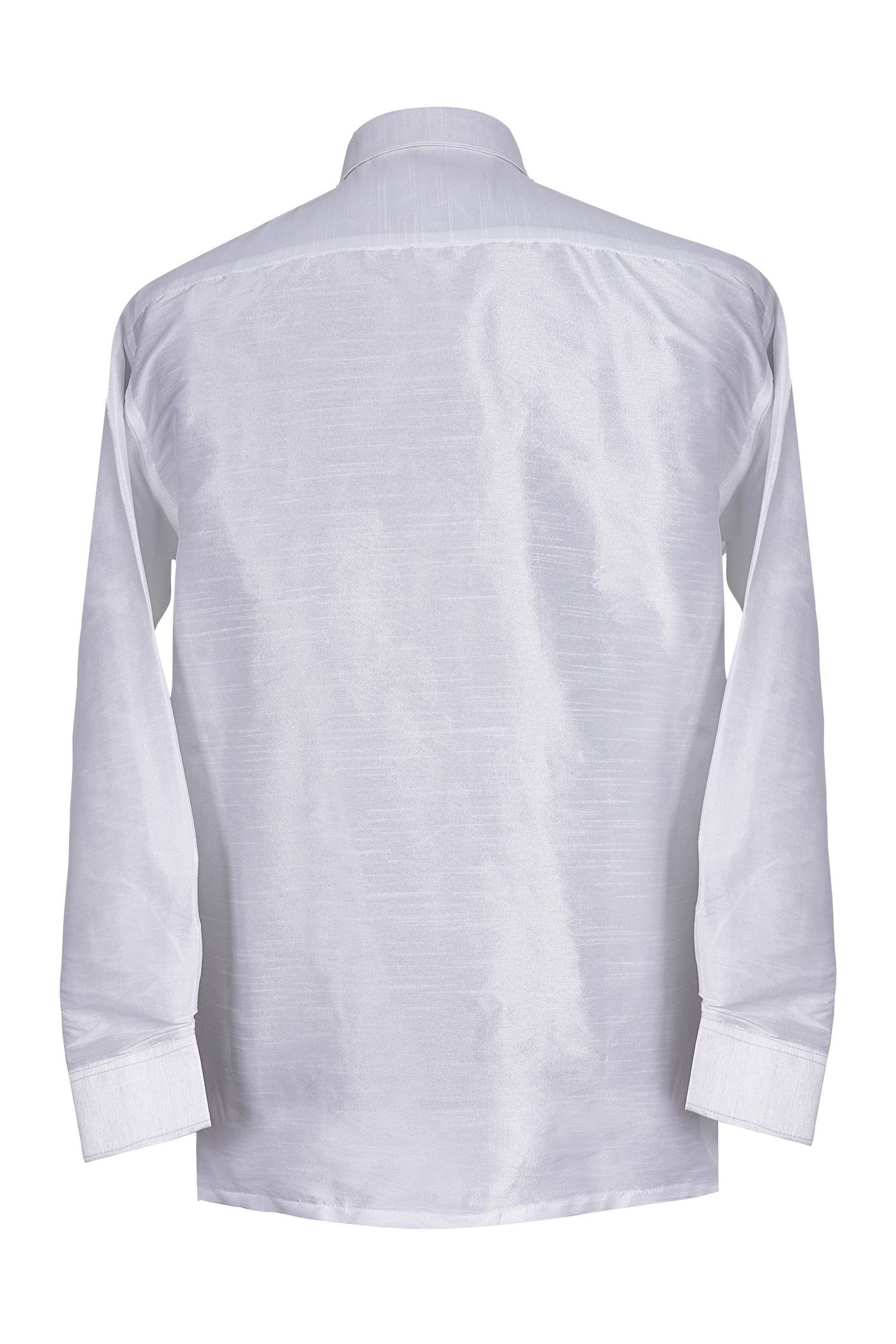 Off-White Silk Shirt for Men | Indo-Western Formal