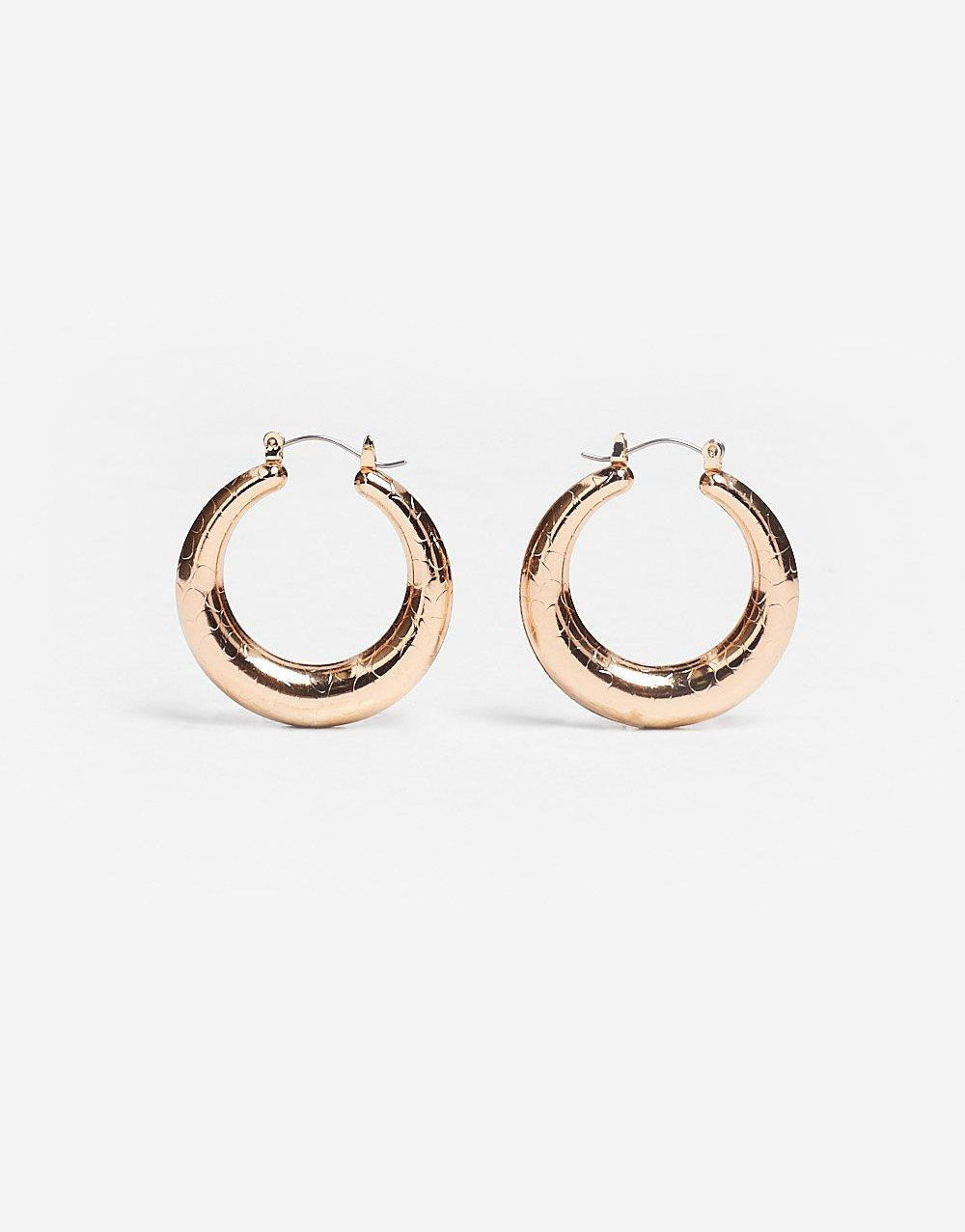 Copper Hoop Earrings