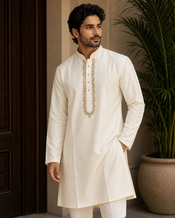 Tattva Emboss Kurta 1