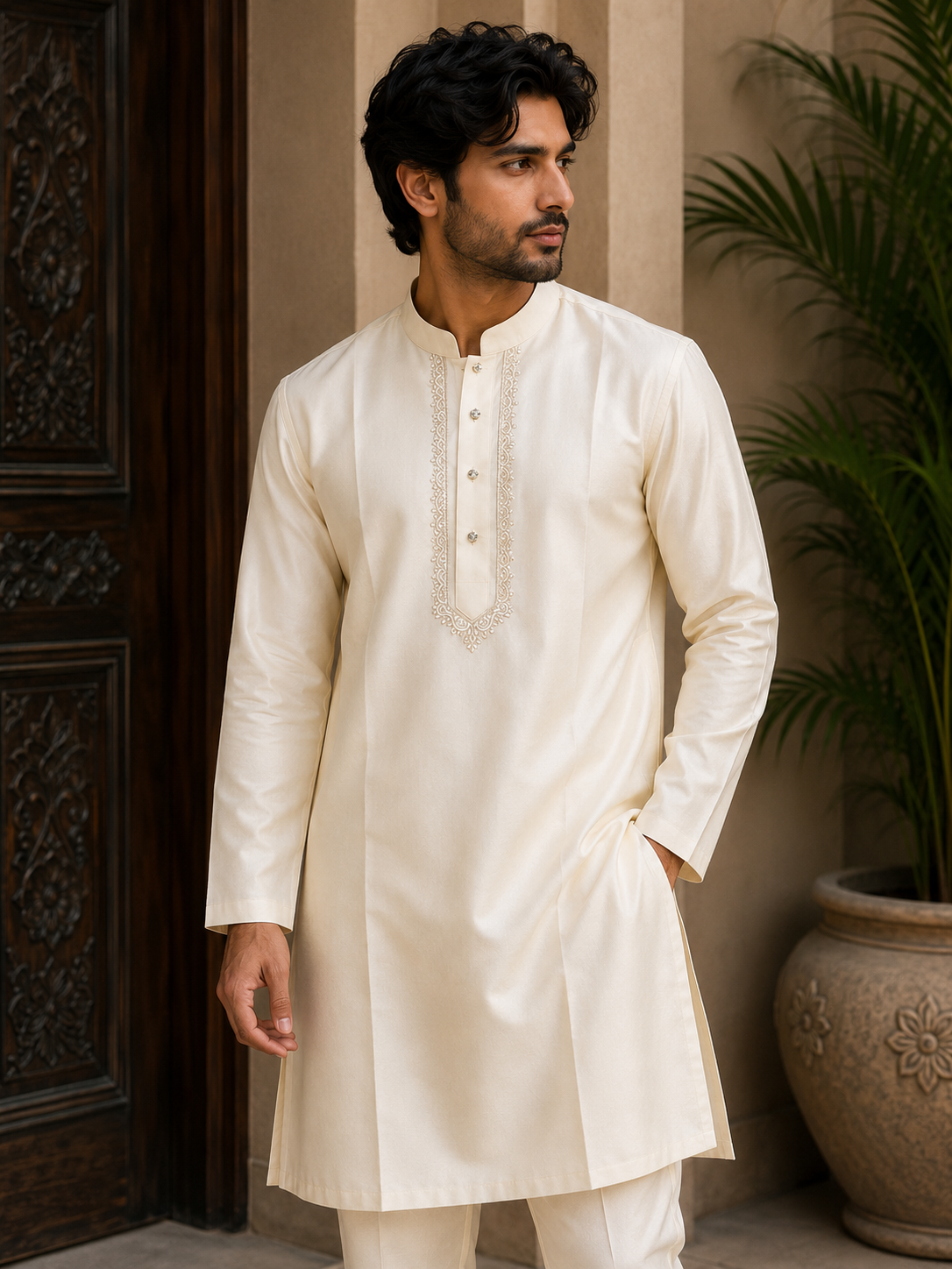 Tattva Emboss Kurta 2
