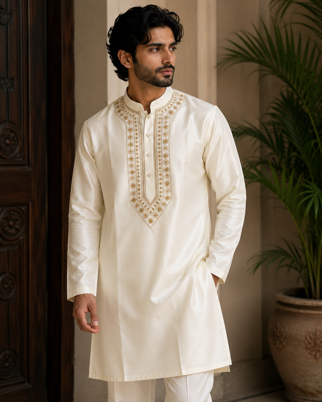 Tattva Emboss Kurta 3