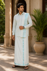 Vastee + Shirt + Salva Set - Blue