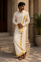 Vastee + Shirt + Salva Set - Gold