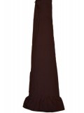 polyester Petticoat Underskirt in Dark Brown
