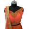 Coral With Embroidery Lehenga 