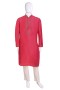 Traditional Red & Cream Kurta Pyjama